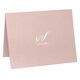 Script Initial Folded Shimmer Note Cards Image 4 of 9